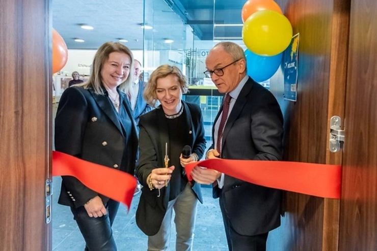 Official inauguration of the welcome center with University Rectors